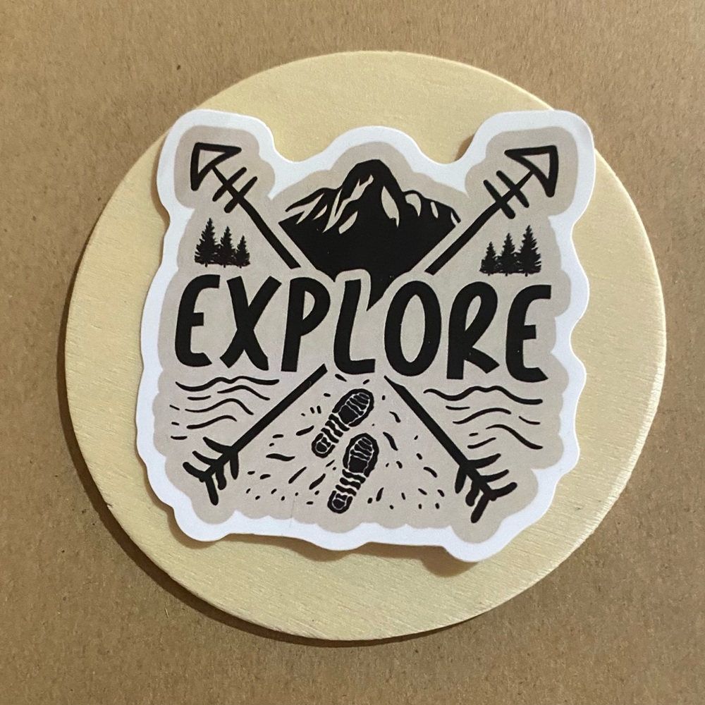π20/$12π Explore Sticker